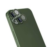 Forzacase İphone 15 Plus İle Uyumlu Parmak İzi Bırakmayan Anti-reflective Kamera Lens Koruyucu Fc438 Yeşil