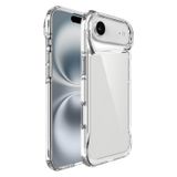 Forzacase iPhone 17 Air ile uyumlu Gladia Serisi Kamera Köşe Korumalı Sert Plastik Şeffaf Kılıf
