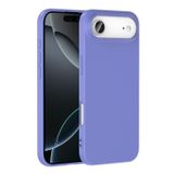 Forzacase iPhone 17 Air ile uyumlu Liquid Serisi İçi Kadife Lansman Silikon Kılıf (Lila)