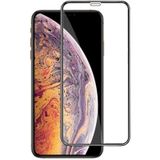 Forzacase iPhone XS ile uyumlu Çerçeveli Tam Kaplayan Temperli Ekran Koruyucu - FC003