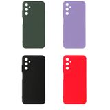 Forzacase Samsung Galaxy A05s uyumlu Maxim Serisi Mat Silikon Kılıf (Lila)