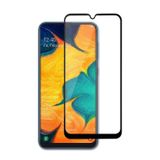 Forzacase Samsung Galaxy A30 ile uyumlu Çerçeveli Tam Kaplayan Temperli Ekran Koruyucu - FC003