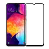 Forzacase Samsung Galaxy A50 ile uyumlu Çerçeveli Tam Kaplayan Temperli Ekran Koruyucu - FC003