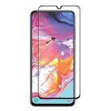 Forzacase Samsung Galaxy A70 ile uyumlu Çerçeveli Tam Kaplayan Temperli Ekran Koruyucu - FC003