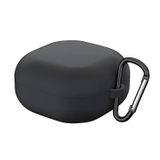 Forzacase Samsung Galaxy Buds 2 ile Uyumlu Anahtar Askılıklı Bluetooth Kulaklık Kılıfı - FC1107 - Siyah