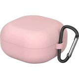 Forzacase Samsung Galaxy Buds 2 Pro İle Uyumlu Anahtar Askılıklı Bluetooth Kulaklık Kılıfı - Fc1107 Pembe