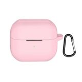Forzacase Samsung Galaxy Buds 3 / 3 Pro ile Uyumlu Anahtar Askılıklı Bluetooth Kulaklık Kılıfı - FC1123 - Pembe