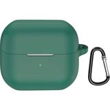 Forzacase Samsung Galaxy Buds 3 / 3 Pro ile Uyumlu Anahtar Askılıklı Bluetooth Kulaklık Kılıfı - FC1123 - Yeşil