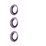 Forzacase Samsung Galaxy S23 Plus ile uyumlu Kamera Camı Lens Koruyucu Halka Seti - FC381 (Mor)