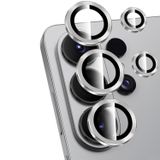Forzacase Samsung Galaxy S26 Ultra ile uyumlu Kamera Camı Lens Koruyucu Halka Seti - FC381 (Gümüş)