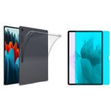 Forzacase Samsung Galaxy Tab S8 Plus 12.4’’ Anti Shock Silikon Kılıf + Nano Ekran Koruma Filmi FC014