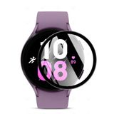 Forzacase Samsung Galaxy Watch 5 40mm için Çerçeveli Tam Kaplayan 3D Pet Ekran Koruyucu Film - FC016