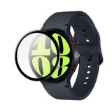 Forzacase Samsung Galaxy Watch 6 40mm için Çerçeveli Tam Kaplayan 3D Pet Ekran Koruyucu Film - FC016