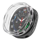 Forzacase Samsung Galaxy Watch 8 40mm ile uyumlu Önü Kapalı Ekran Korumalı Silikon Kılıf - FC010 (Şeffaf)