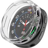 Forzacase Samsung Galaxy Watch 8 44mm ile uyumlu Önü Kapalı Ekran Korumalı Silikon Kılıf - FC010 (Şeffaf)