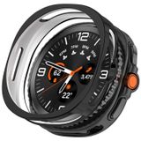 Forzacase Samsung Galaxy Watch 8 Classic 46mm ile uyumlu Önü Açık Silikon Kılıf - FC764 (Siyah)