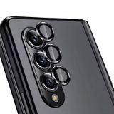 Forzacase Samsung Galaxy Z Fold 6 ile uyumlu Kamera Camı Lens Koruyucu Halka Seti - FC381 (Siyah)