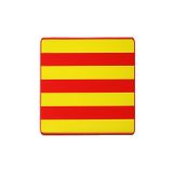 Forzacase Takım Renk Baskılı Kaydırmaz Silikon Tabanlı Mat Mouse Pad 32x24cm - FC1068 (Sarı - Kırmızı)