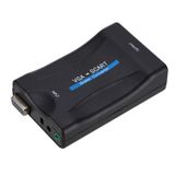 Forzacase VGA to SCART Ses Destekli Aktif Dönüştürücü 1080P Scaler VGA SCART Çevirici - FC1208
