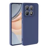 Forzacase Xiaomi 14T ile uyumlu Liquid Serisi İçi Kadife Lansman Silikon Kılıf (Lacivert)