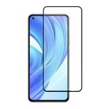 Forzacase Xiaomi Mi 11 Lite ile uyumlu Çerçeveli Tam Kaplayan Temperli Ekran Koruyucu - FC003