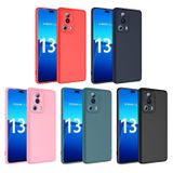 Forzacase Xiaomi Mi 13 Lite ile uyumlu Liquid Serisi İçi Kadife Lansman Silikon Kılıf (Siyah)