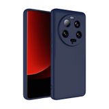 Forzacase Xiaomi Mi 13 Ultra ile uyumlu Liquid Serisi İçi Kadife Lansman Silikon Kılıf (Lacivert)