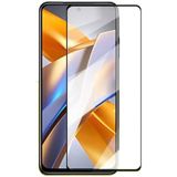 Forzacase Xiaomi Poco M5s ile uyumlu Çerçeveli Tam Kaplayan Temperli Ekran Koruyucu - FC003