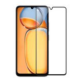 Forzacase Xiaomi Redmi 13C uyumlu Çerçeveli Tam Kaplayan Temperli Ekran Koruyucu - FC003