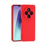 Forzacase Xiaomi Redmi 14C 4G ile uyumlu Liquid Serisi İçi Kadife Lansman Silikon Kılıf (Kırmızı)