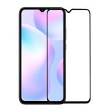 Forzacase Xiaomi Redmi 9 / 9A ile uyumlu Çerçeveli Tam Kaplayan Temperli Ekran Koruyucu - FC003