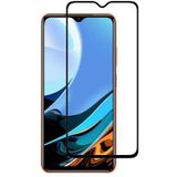 Forzacase Xiaomi Redmi 9T ile uyumlu Çerçeveli Tam Kaplayan Temperli Ekran Koruyucu - FC003