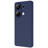 Forzacase Xiaomi Redmi Note 13 4G ile uyumlu Liquid Serisi İçi Kadife Lansman Silikon Kılıf (Lacivert)