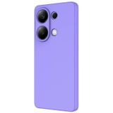 Forzacase Xiaomi Redmi Note 13 4G ile uyumlu Liquid Serisi İçi Kadife Lansman Silikon Kılıf (Lila)