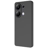 Forzacase Xiaomi Redmi Note 13 4G ile uyumlu Liquid Serisi İçi Kadife Lansman Silikon Kılıf (Siyah)