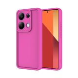 Forzacase Xiaomi Redmi Note 13 Pro 4G uyumlu Flex Serisi Kamera Korumalı Darbeye Dayanıklı Silikon Kılıf (Pembe)