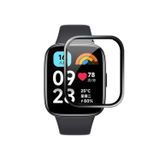 Forzacase Xiaomi Redmi Watch 3 için Çerçeveli Tam Kaplayan 3D Pet Ekran Koruyucu Film - FC016