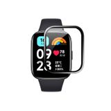 Forzacase Xiaomi Redmi Watch 5 Lite için Çerçeveli Tam Kaplayan 3D Pet Ekran Koruyucu Film - FC016