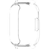 Forzacase Xiaomi Redmi Watch 5 Lite ile uyumlu Önü Kapalı Ekran Korumalı Silikon Kılıf - FC010 (Şeffaf)