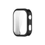 Forzacase Xiaomi Redmi Watch 6 ile uyumlu Önü Kapalı Ekran Korumalı Silikon Kılıf - FC010 (Siyah)