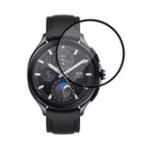 Forzacase Xiaomi Watch 2 Pro ile uyumlu Çerçeveli Tam Kaplayan 3D Pet Ekran Koruyucu Film - FC016