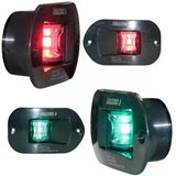 Fos Led 12 İskele&amp;Sancak Feneri, Siyah, Gömme