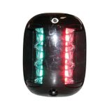 FOS LED 20 IKI RENKLI SEYIR FENERI, yuzey monte, siyah