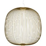 Foscarini Spokes 2 Altın Rengi Alüminyum Büyük Boy LED Sarkıt Avize - Standart