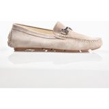 Fosco 8723 Erkek Yazlık Hakiki Deri Loafer Ayakkabı - Kum Süet