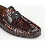 Fosco Kahve Hakiki Deri Erkek Loafer - Rok Ayakkabı 2094 586 851 - Kahverengi