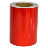 Fosforlu Bant 17 cm x 5 Metre Kırmızı