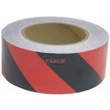 Fosforlu Bant 5 cm x 25M Kırmızı-Siyah