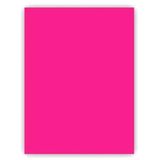 Fosforlu Fon Kartonu 50X70 Pembe Rulo Şeklinde- 2 Adet