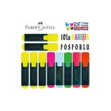 Fosforlu Kalem 10lu 5sarı+5karışık